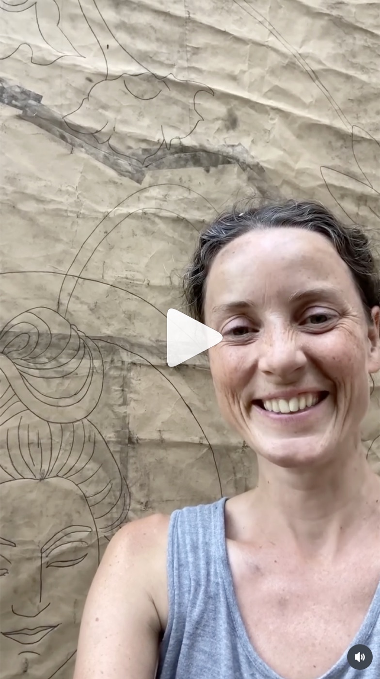 First day on the wall