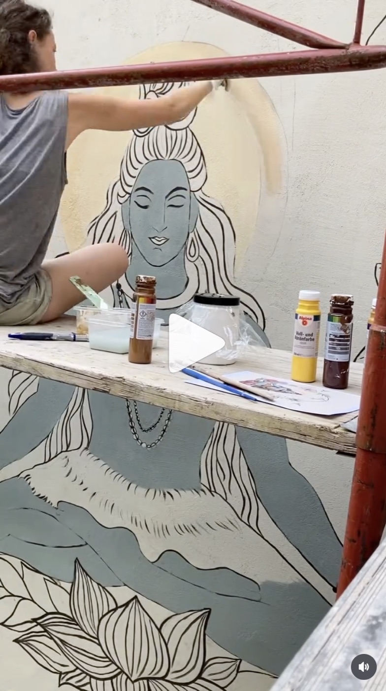 Shiva bekommt Farbe!